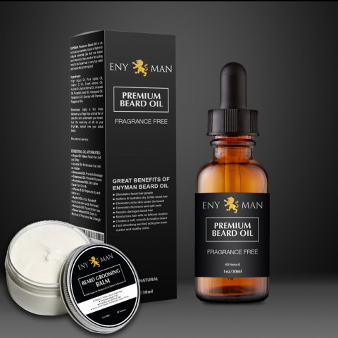 Beard Nurture Oil and Beard Grooming Balm